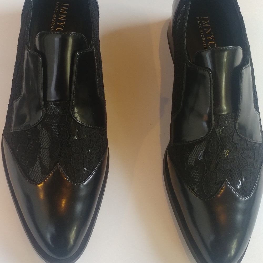 New Isaac Mizrahi Vintage Lace Oxfords
